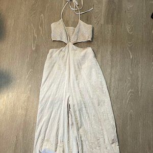 Hello Molly Tan Jumpsuit